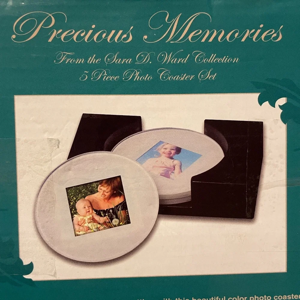 Precious Memories 5 Piece Coaster Set